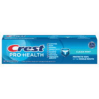 Crest Fluoride Clean Mint Toothpaste - 4.3 Ounce