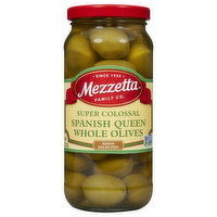 Mezzetta Whole Olives, Spanish Queen - 10 Ounce 