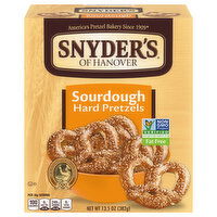 Snyder's of Hanover Hard Pretzels, Fat Free, Sourdough - 13.5 Ounce 