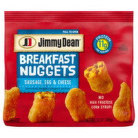 Jimmy Dean Breakfast Nuggets, Sausage, Egg & Cheese - 12 Ounce 