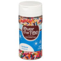 Over the Top Sprinkles, Rainbow - 3 Ounce 