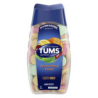 Tums Antacid, Ultra Strength 1000, Assorted Fruit, Tablets - 160 Each 