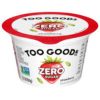 Too Good & Co. Yogurt, Zero Sugar, Strawberry - 5.3 Ounce 