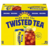 Twisted Tea Hard Iced Tea, Original - 12 Each 