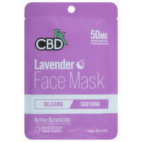 CBDfx Face Mask, Night, Lavender - 1 Each 