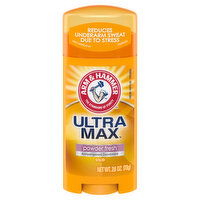 Arm & Hammer Antiperspirant Deodorant, Powder Fresh, Solid - 2.6 Ounce 