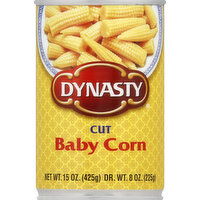 Dynasty Baby Corn, Cut - 15 Ounce 