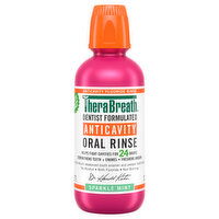 TheraBreath Oral Rinse, Anticavity, Sparkle Mint - 16 Fluid ounce 