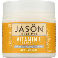 Jason Age Renewal Vitamin E 25,000 IU Moisturizing Creme - 4 Ounce 