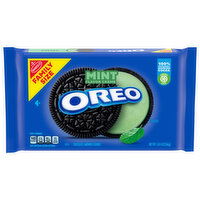 Oreo Chocolate Sandwich Cookies, Mint Flavor Creme, Family Size - 20 Ounce 