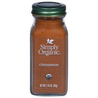 Simply Organic Cinnamon - 2.45 Ounce