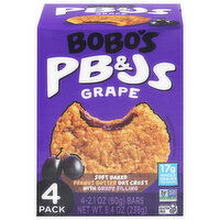 Bobo's Grape PB&Js - 4 Each