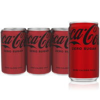 Coca-Cola Zero Sugar  Diet Soda Soft Drink - 6 Each 