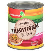 Brookshire's Traditional Refried Beans - 31 Ounce 