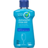 Simply Done Rinse Aid, Dishwasher - 8.45 Fluid ounce 