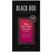 Black Box Dolce Semi-Sweet Red Blend Wine 3L