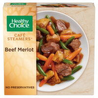 Healthy Choice Café Steamers Beef Merlot Frozen Meal