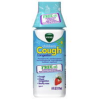 Vicks Cough Congestion, Non-Drowsy, Children's, Ages 4+ - 6 Fluid ounce 