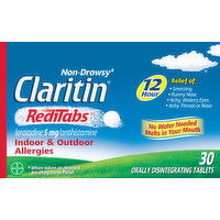 Claritin Indoor & Outdoor Allergies, 5 mg, Non-Drowsy, Tablets - 30 Each 