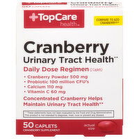 TopCare Cranberry, Caplets - 50 Each 