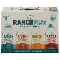 Lone River Beer, Margarita Style, Variety Pack - 12 Each 