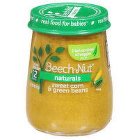 Beech-Nut Sweet Corn & Green Beans, Stage 2 (6 Months+) - 4 Ounce 