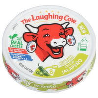 The Laughing Cow Spreadable Cheese Wedges, Creamy Jalapeno