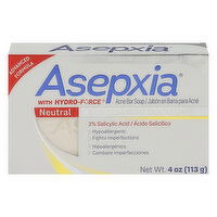 Asepxia Acne Bar Soap, Neutral - 4 Ounce 