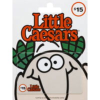 Little Caesars Gift Card, $15 - 1 Each 