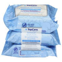 TopCare Makeup Remover & Cleansing Cloths, Alcohol & Oil Free - 3 Each 