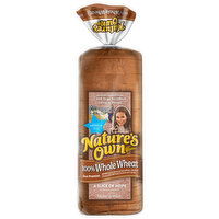 Nature's Own 100% Whole Wheat Bread - 20 Ounce