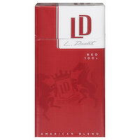 LD Cigarettes, American Blend, Red 100s - 20 Each 