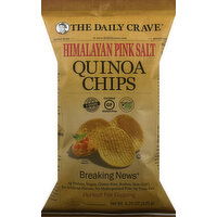 THE DAILY CRAVE Quinoa Chips, Himalayan Pink Salt - 4.25 Ounce 