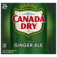 Canada Dry Ginger Ale - 24 Each 