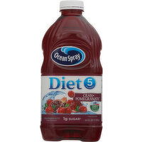 Ocean Spray Juice Drink, Diet, Cran-Pomegranate - 64 Fluid ounce 