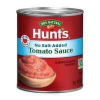 Hunt's Tomato Sauce No Salt Added - 8 Ounce 