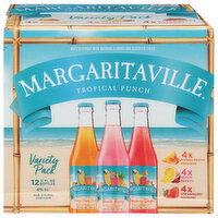 Margaritaville Malt Beverage, Tropical Punch, Variety Pack, 12 Pack - 12 Each 