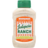 Whataburger Signature Sauce, Spicy Jalapeno Ranch - 14.5 Ounce 