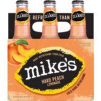 Mike's Beer, Malt Beverage, Premium, Hard Peach Lemonade - 6 Each 