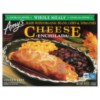 Amy's Amy's Frozen Whole Meals, Cheese Enchilada, Gluten free, 9 oz. - 9 Ounce 