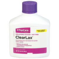 TopCare Clearlax, Powder, Unflavored - 26.9 Ounce 