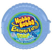 Hubba Bubba Bubble Gum, Sour, Blue Raspberry, Bubble Tape - 2 Ounce 