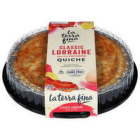 La Terra Fina Quiche, Classic Lorraine - 23 Ounce 