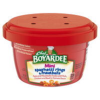 Chef Boyardee Mini-Bites Spaghetti Rings & Meatballs - 7.5 Ounce 