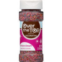 Over the Top Sanding Sugar, Rainbow Dream - 2.3 Ounce 