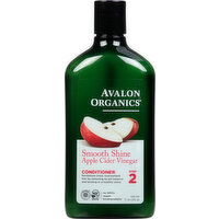 Avalon Organics Conditioner, Apple Cider Vinegar, Smooth Shine, Step 2