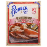 Pioneer Gravy Mix, Pork Gravy, Roasted - 1.41 Ounce 