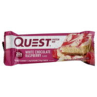 Quest Protein Bar, White Chocolate Raspberry Flavor