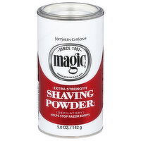 Magic Shaving Powder, Extra Strength - 5 Ounce 