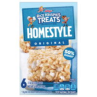 Rice Krispies Treats Crispy Marshmallow Squares, Original, Homestyle